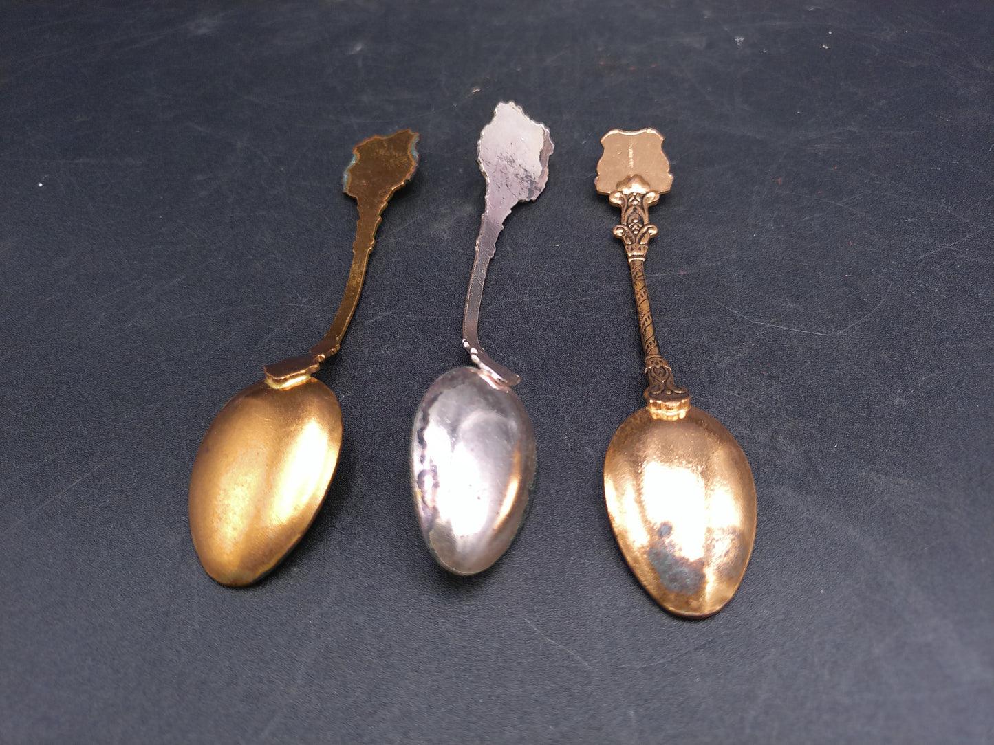 Decorative Spoons Canada Shockholm Mockba Gold and Silver Plated
