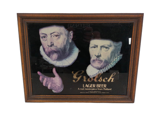 Art Vintage Grolsch Premium Lager Beer Sign