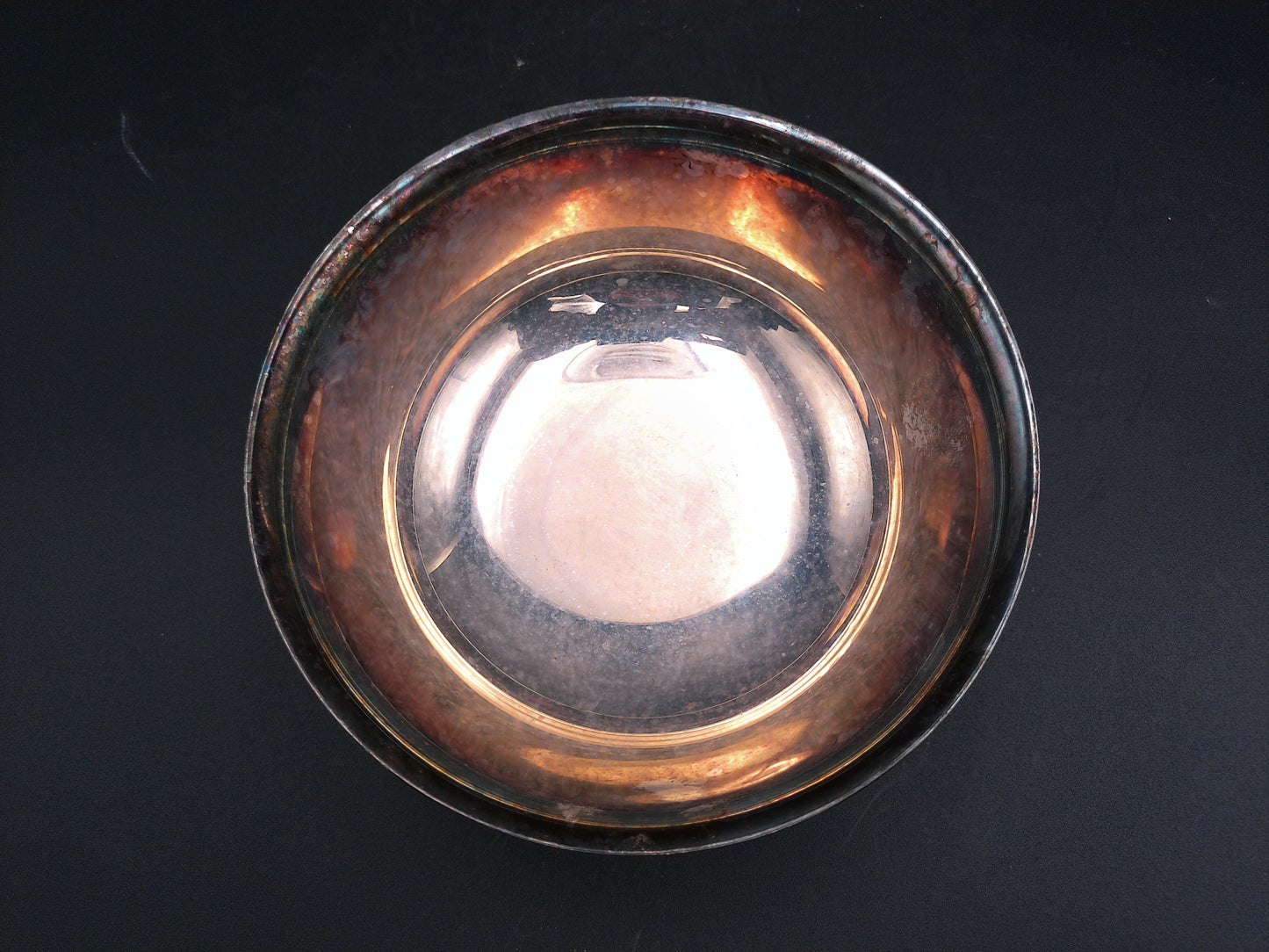 Gorham Silverplate Silver plated Decorative Bowl Marked YC779 Vintage