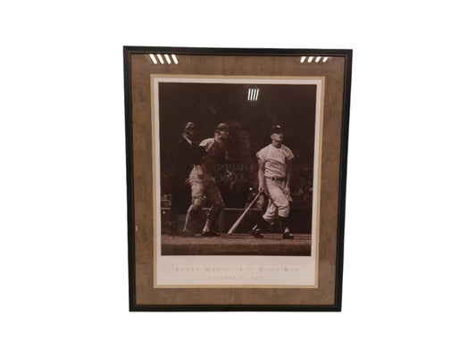 Art Roger Maris 61st Home Run Baseball October 1, 1961 Framed Print