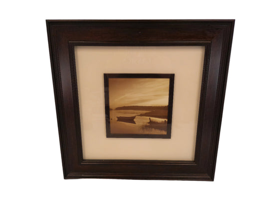 Art Misty Morning by Mike Sleeper matted post card