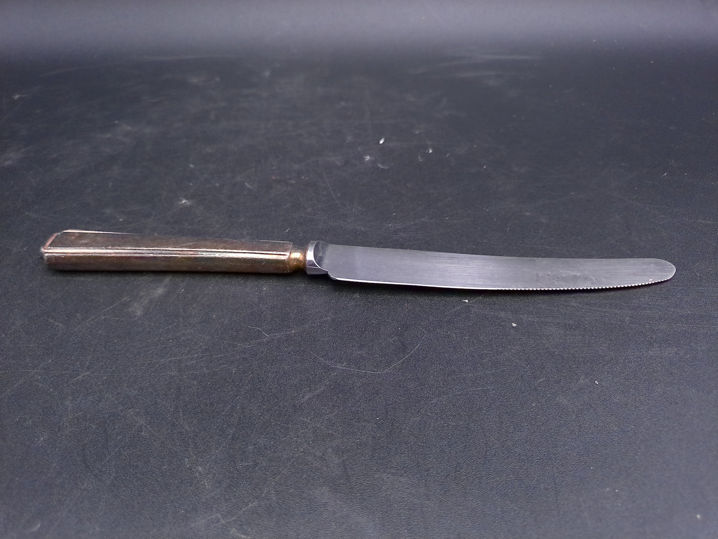 Silver Plated Bread Knife and Butter Knife
