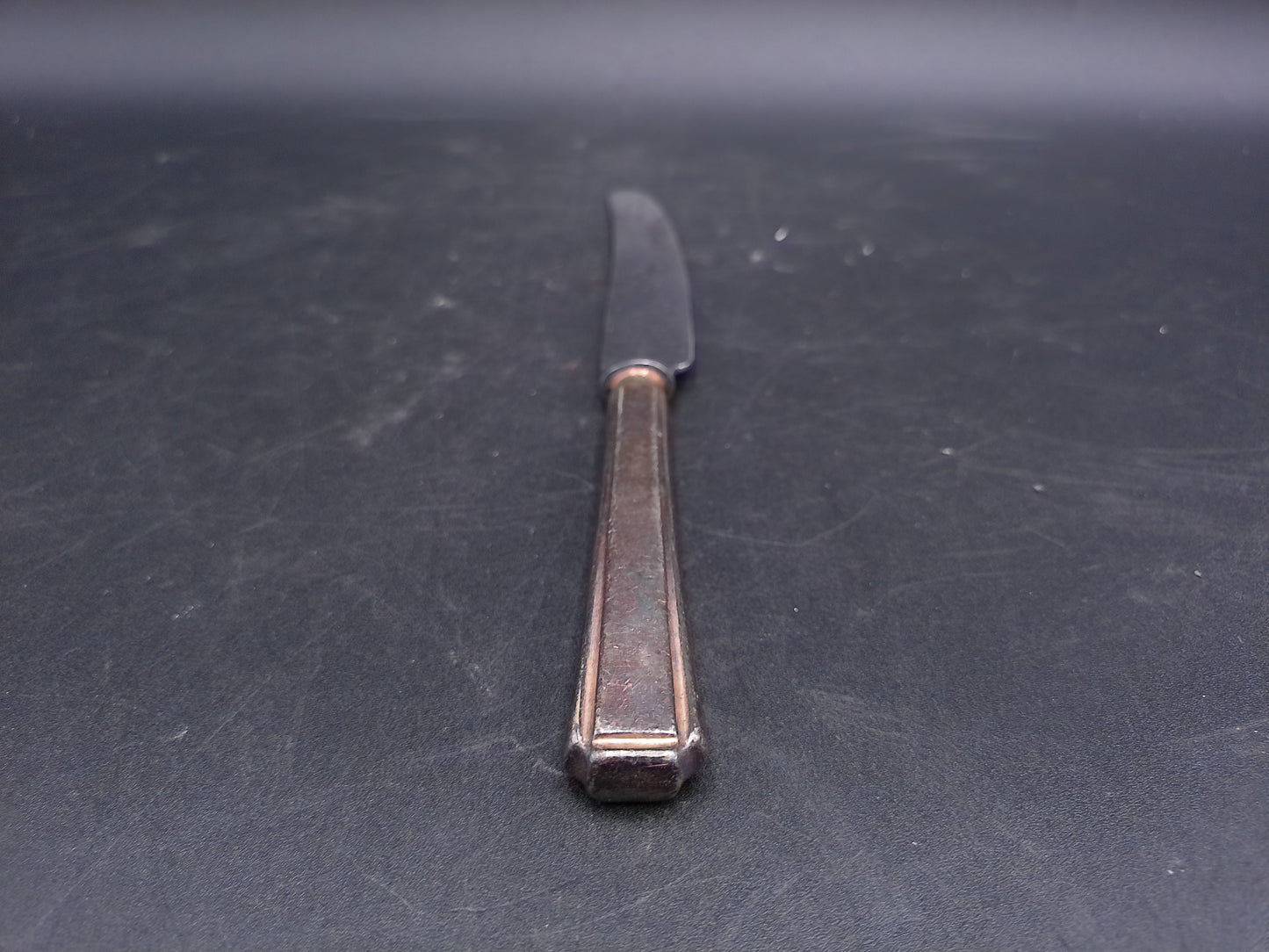 Silver Plated Bread Knife and Butter Knife