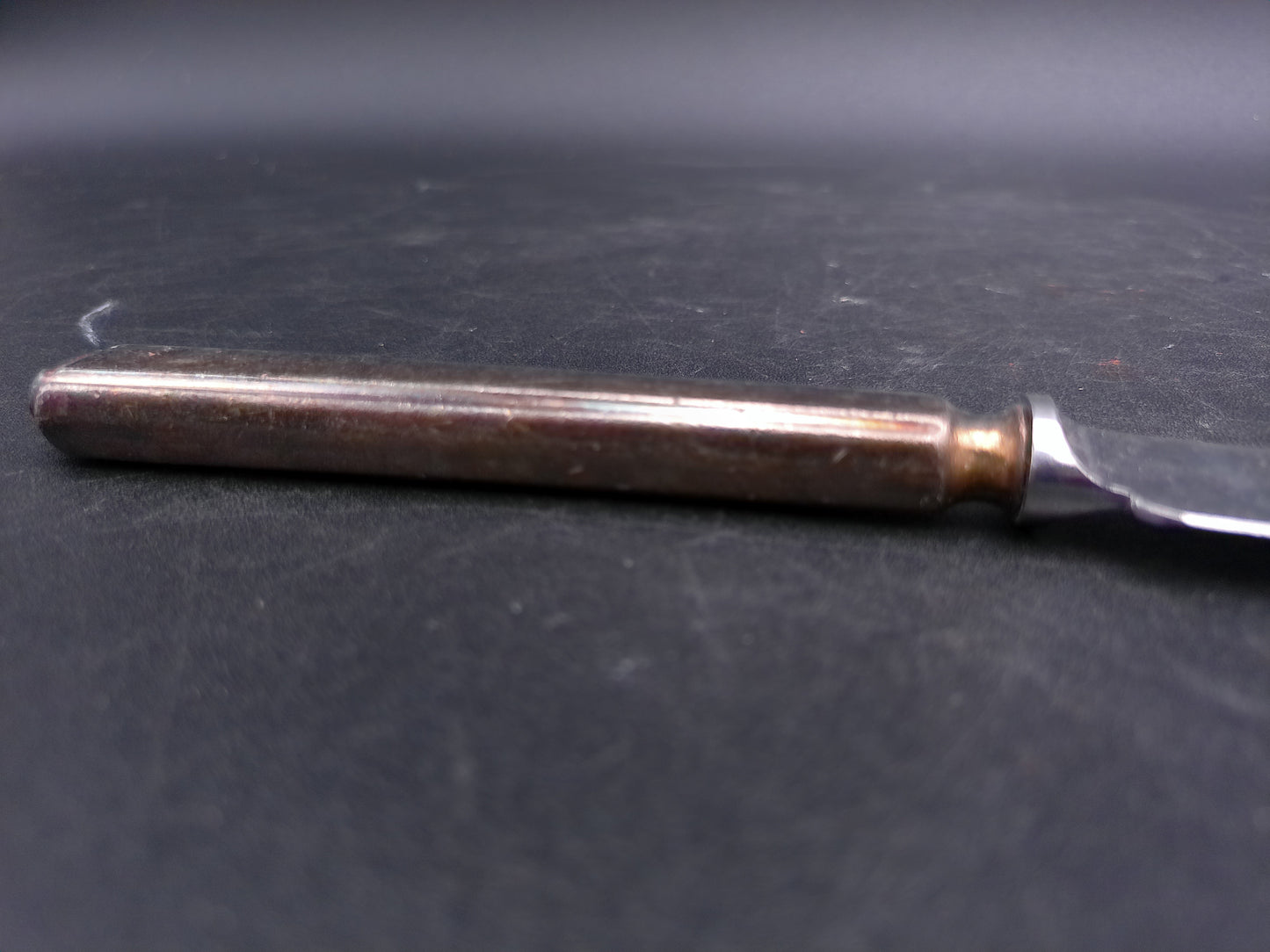 Silver Plated Bread Knife and Butter Knife