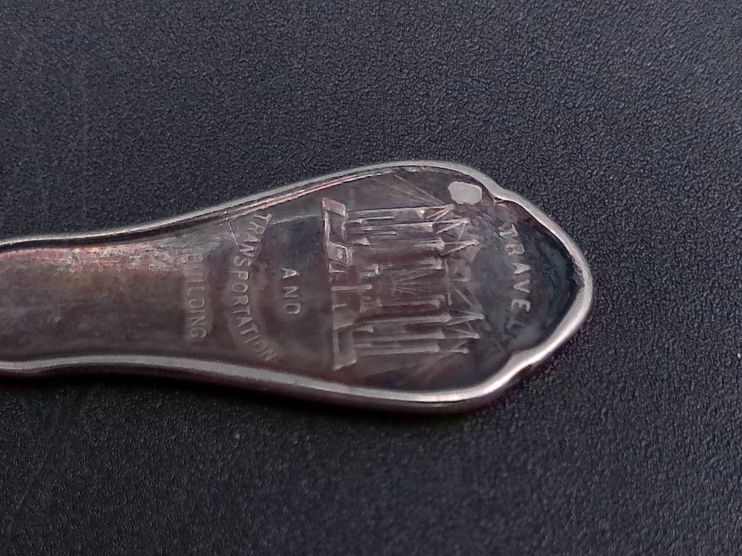 Silver Plated 2 Spoons 1933 I Will Century of Progress Chicago General Exhibits Group