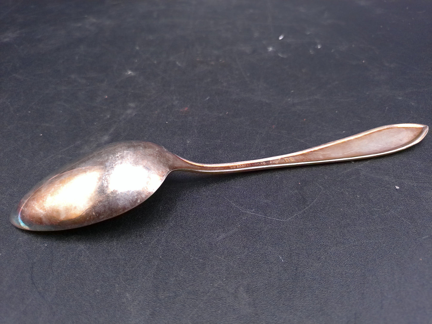 Silver Plated 2 Spoons 1933 I Will Century of Progress Chicago General Exhibits Group