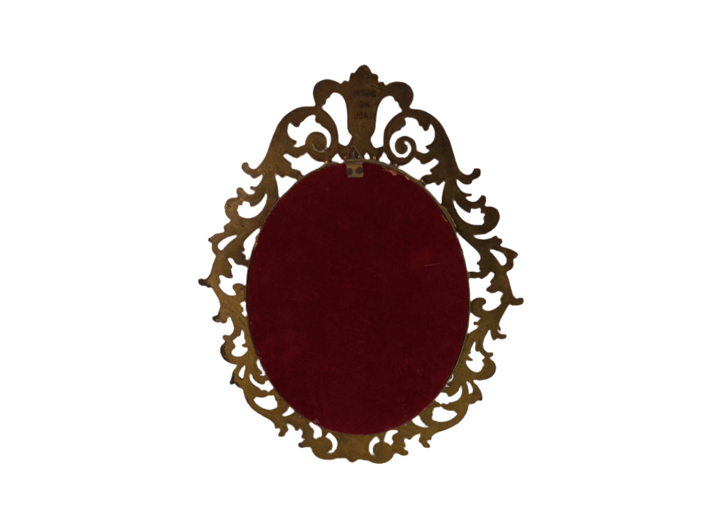 Art Beautiful Ornate Italian Frame with removable Floral print
