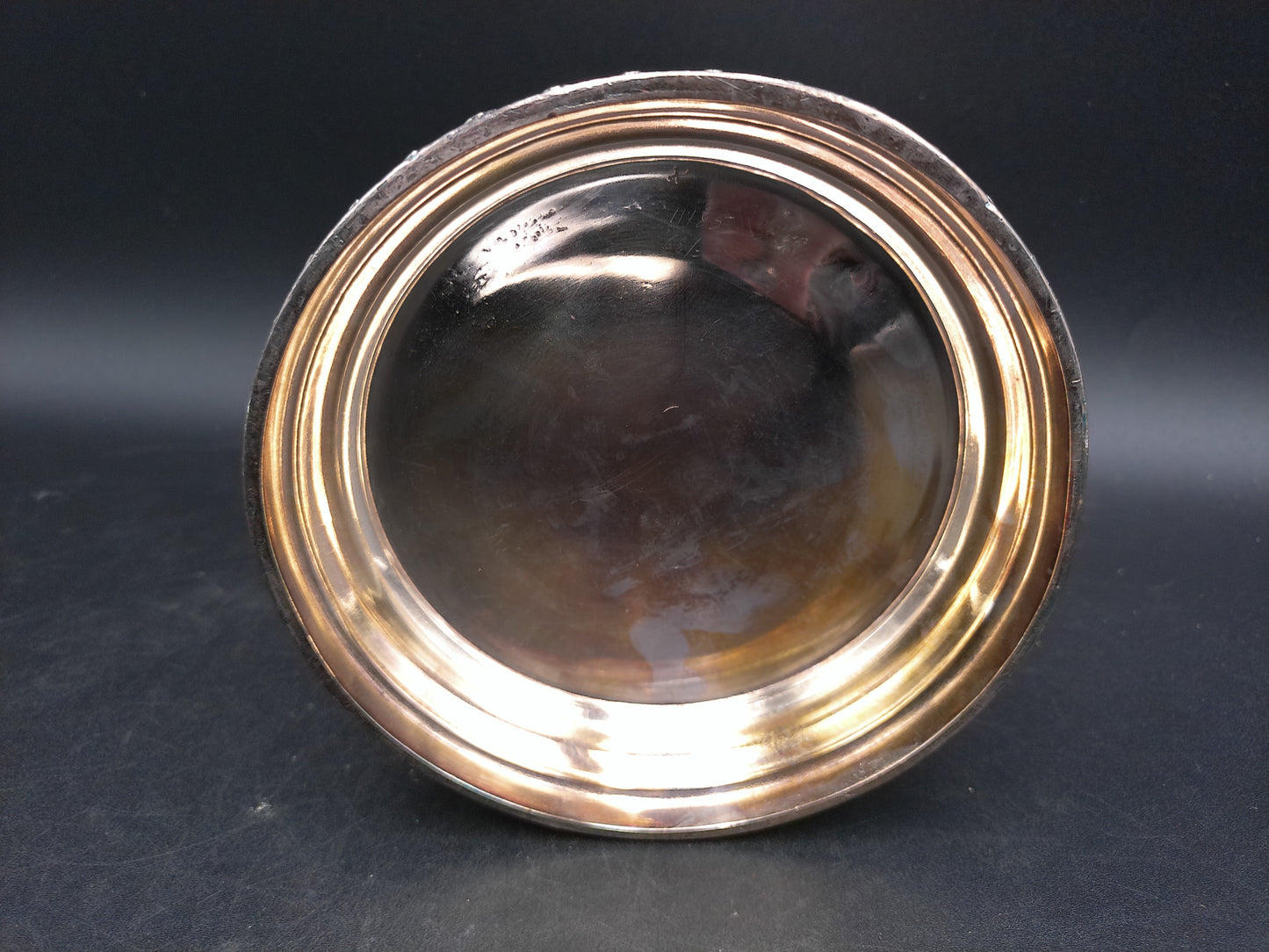 Silver Plated Wine Holder Vintage Marked no. 85