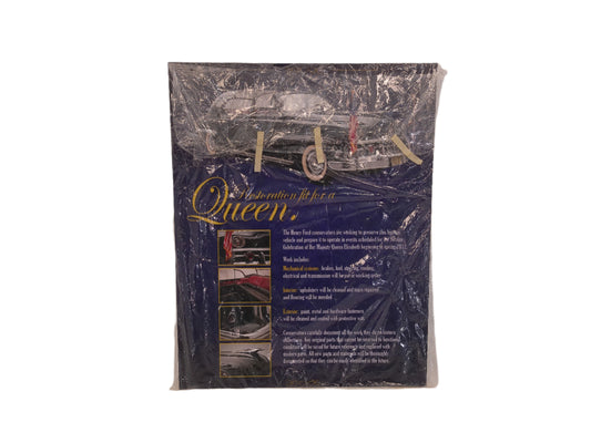 Art Framed print of the 1951 Ford Lincoln Limo for Queen Elizabeth Rare