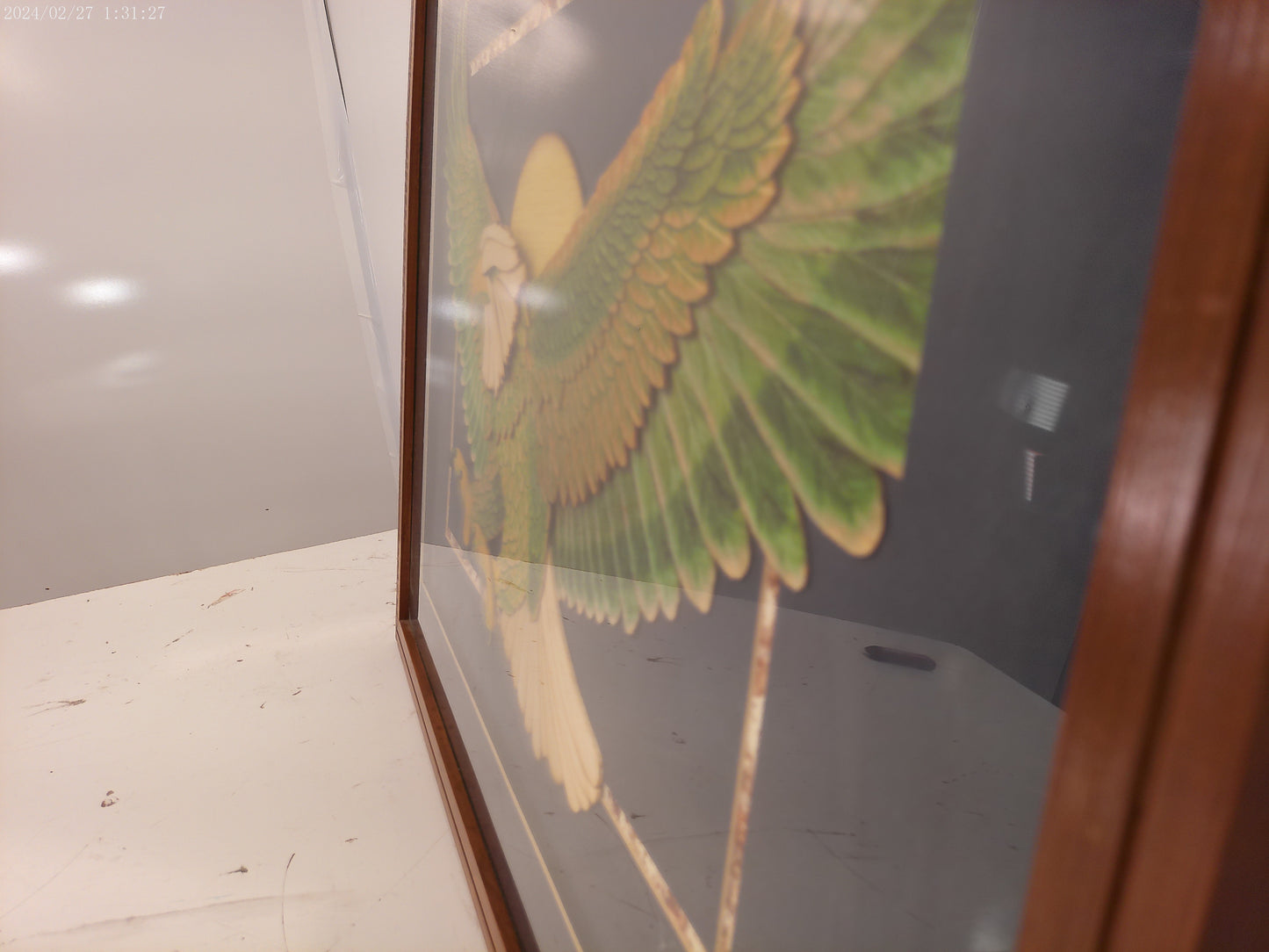 Art American Eagle Raised Unique 3D Design Framed