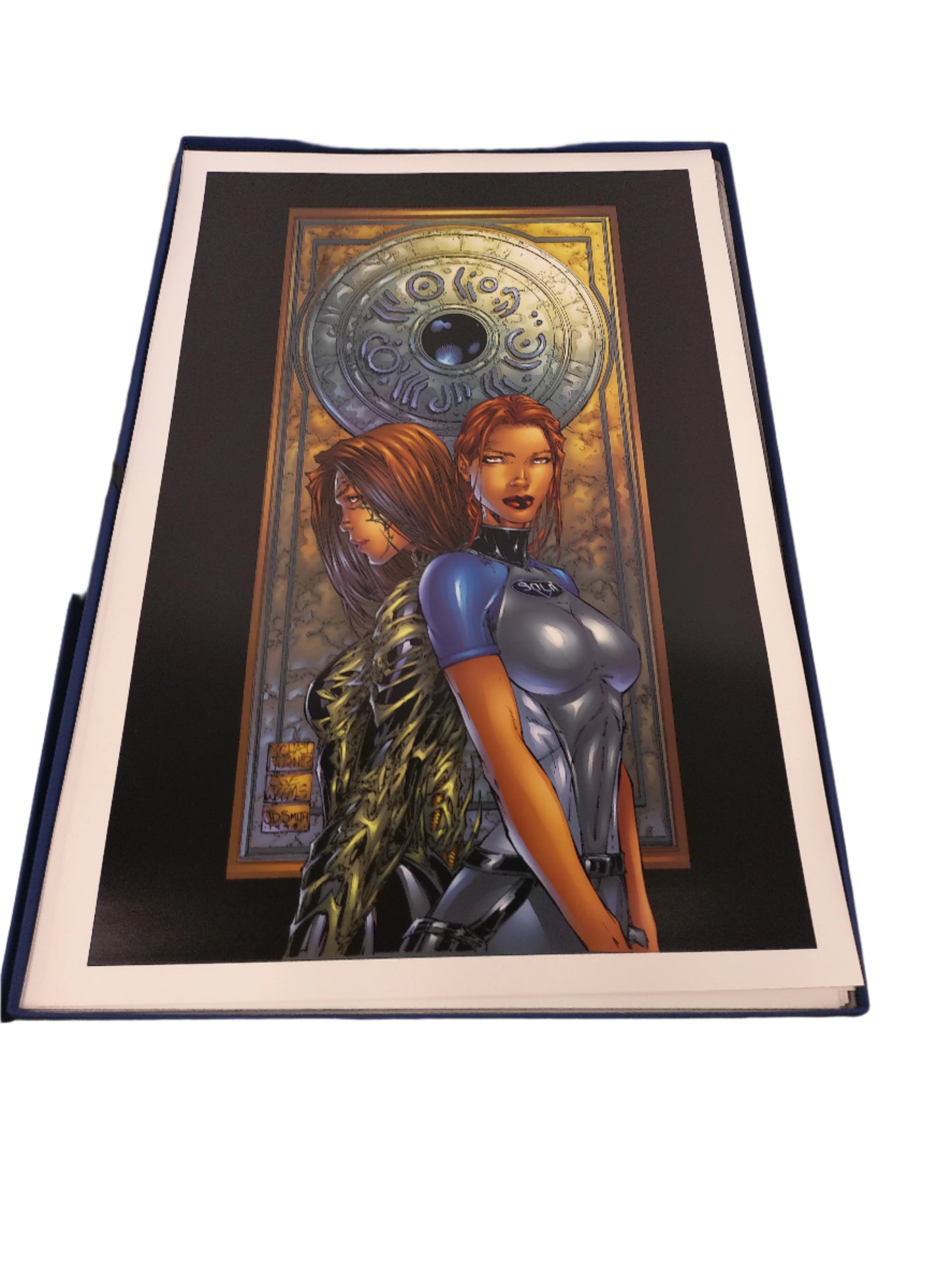 Michael Turner Signed ~ Deluxe Portfolio prints Limited Edition Tomb Raider
