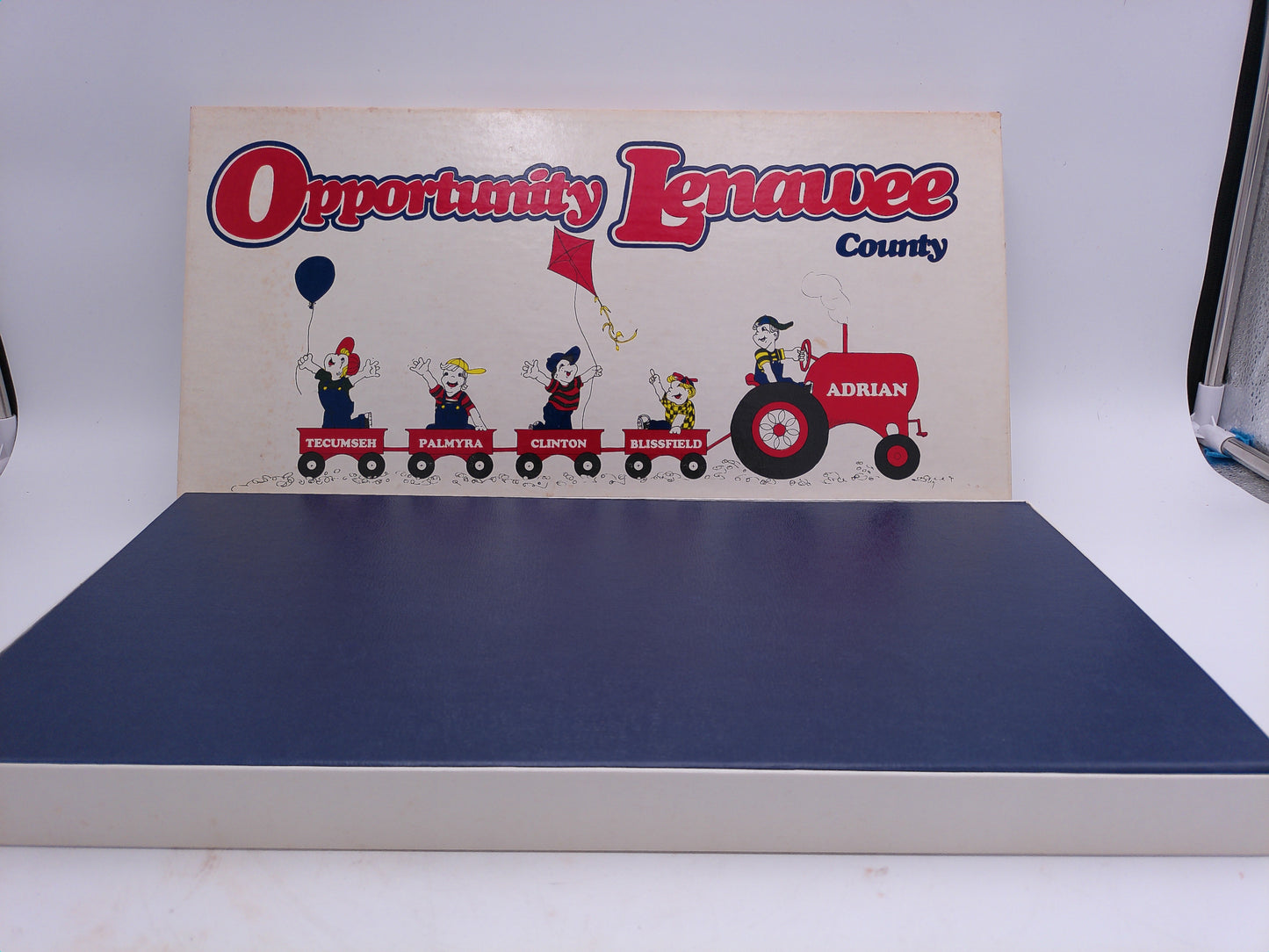 Opportunity Lenawee County Board Game Michigan MI Adrian Tecumseh Monopoly