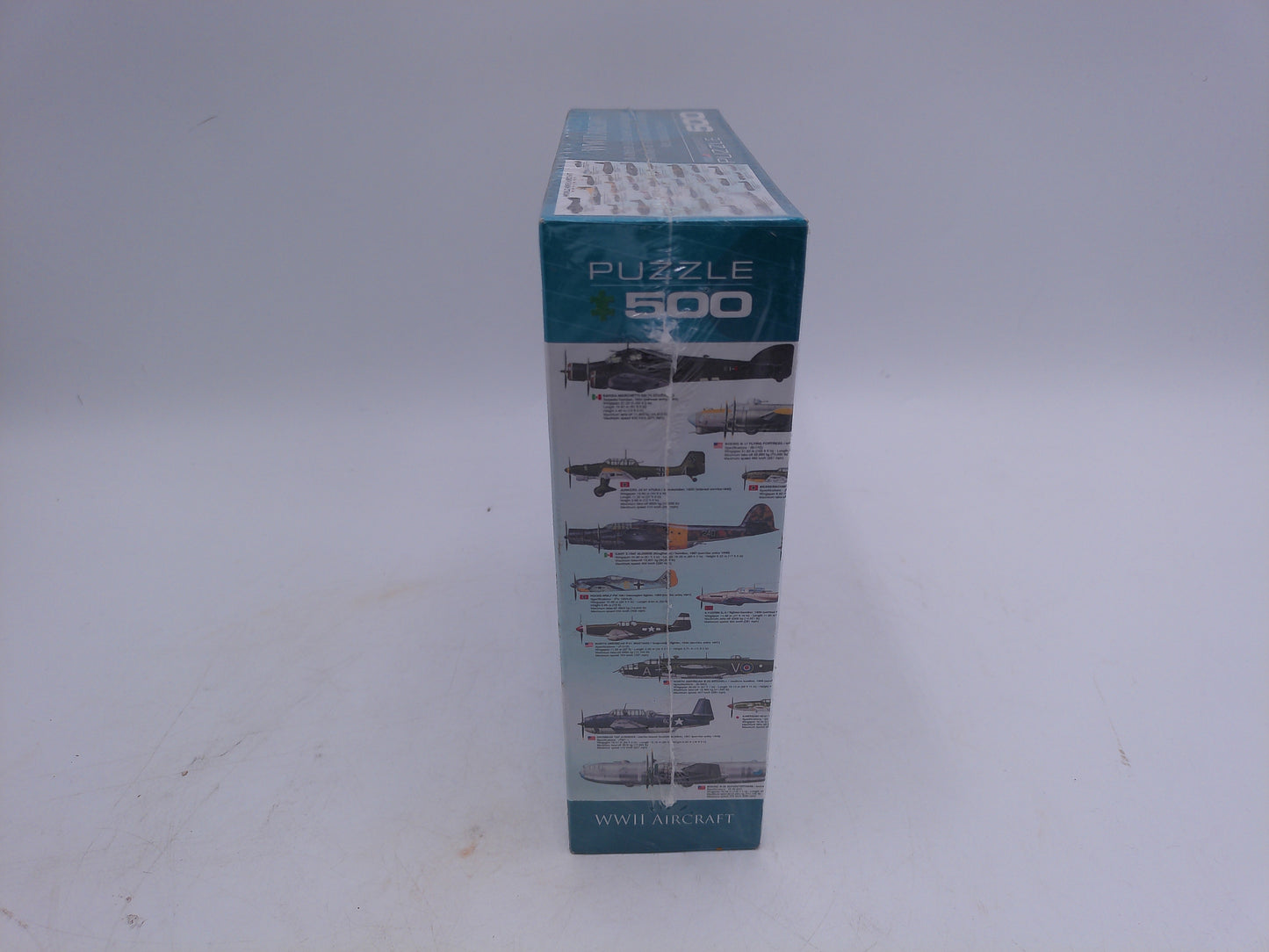 World War II Aircraft 500 Piece Jigsaw Puzzle Eurographics WWII Military