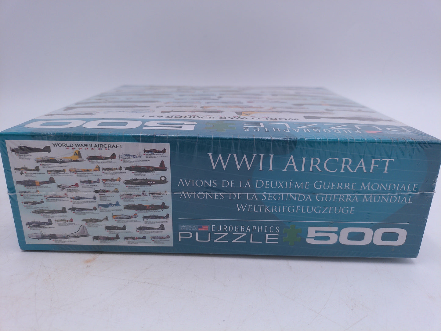 World War II Aircraft 500 Piece Jigsaw Puzzle Eurographics WWII Military