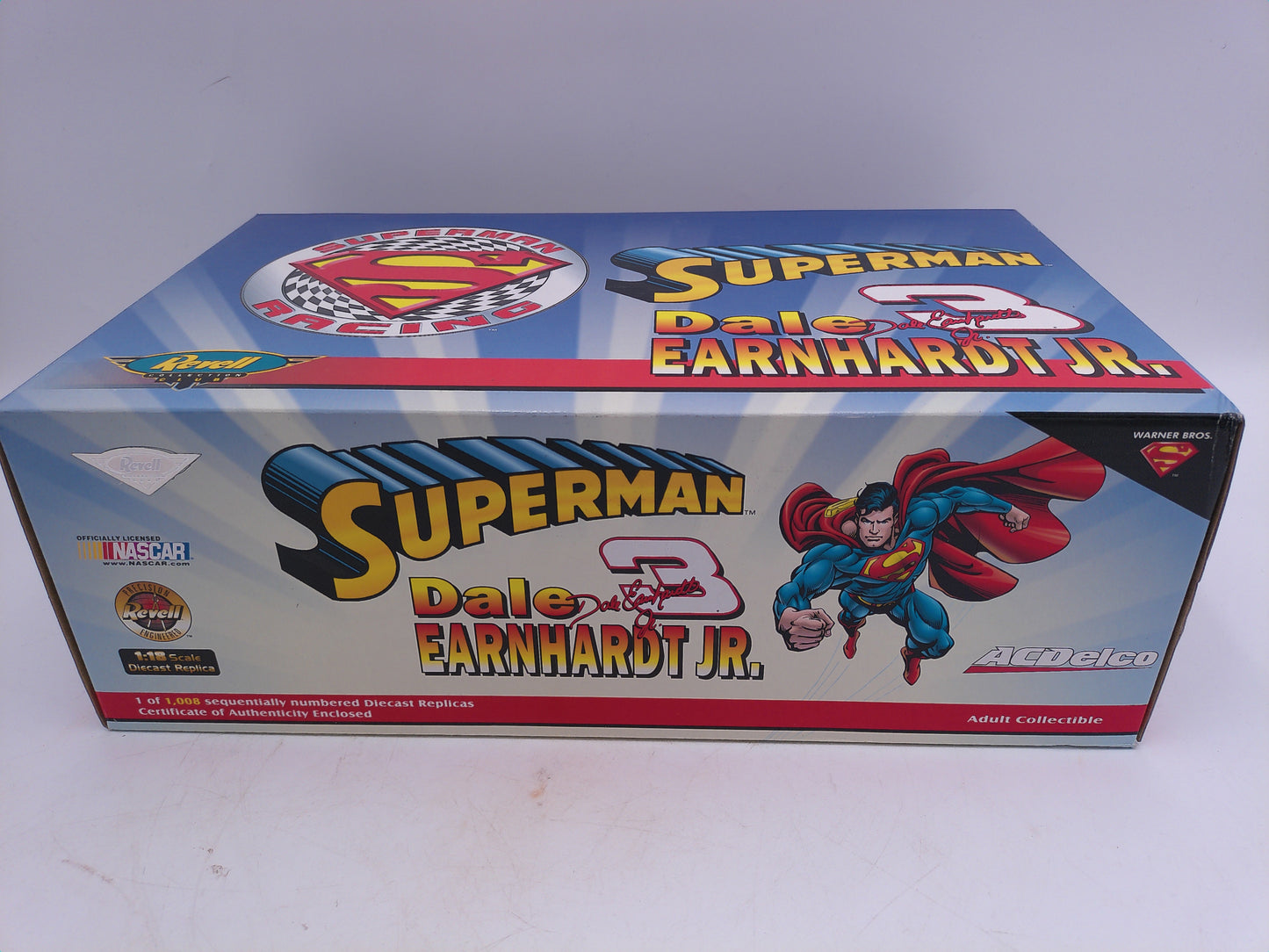Dale Earnhardt Jr #3 AC Delco Superman Monte Carlo 1/24 diecast Racing Car 1999