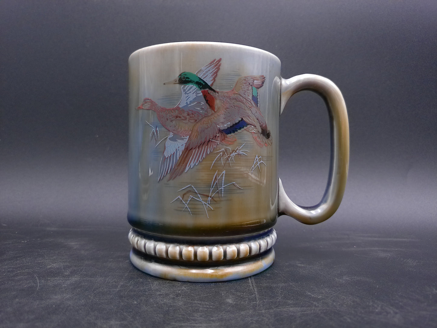 Wade Irish Porcelain Coffee Tea Mugs Set of 4 Graphic Designs on Mugs