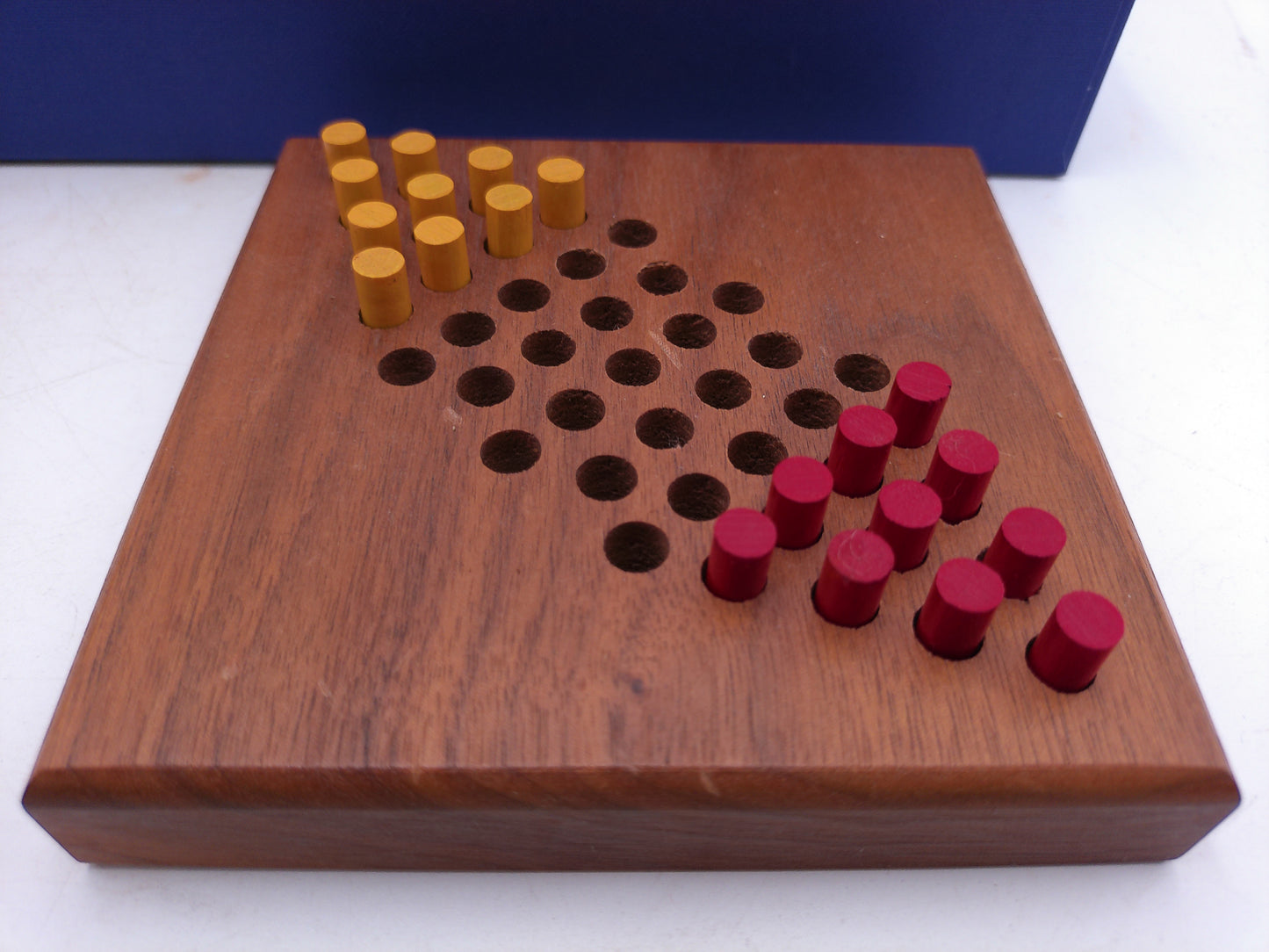 Carrom Wooden Game Pieces Circa 1940's and Chinese Checkers Game Vintage