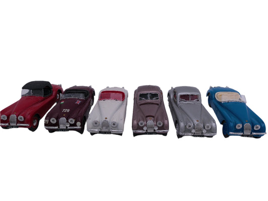 Jaguar XK, Jaguar XK 120, Jaguar car model Lot of 6 mini  corgi toys 1948
