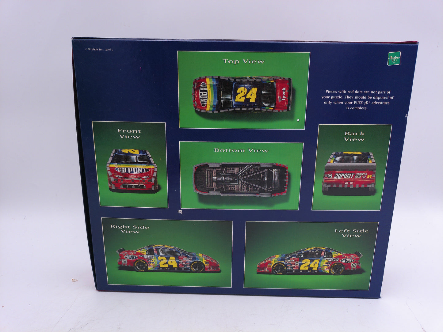 NASCAR Jeff Gordon 3D Puzzle Sealed 1999