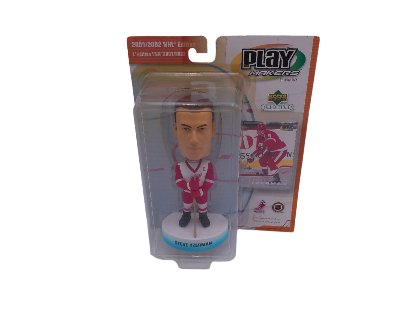 Steve Yzerman Bobblehead - Play Makers by Upper Deck (2002) - New In Box