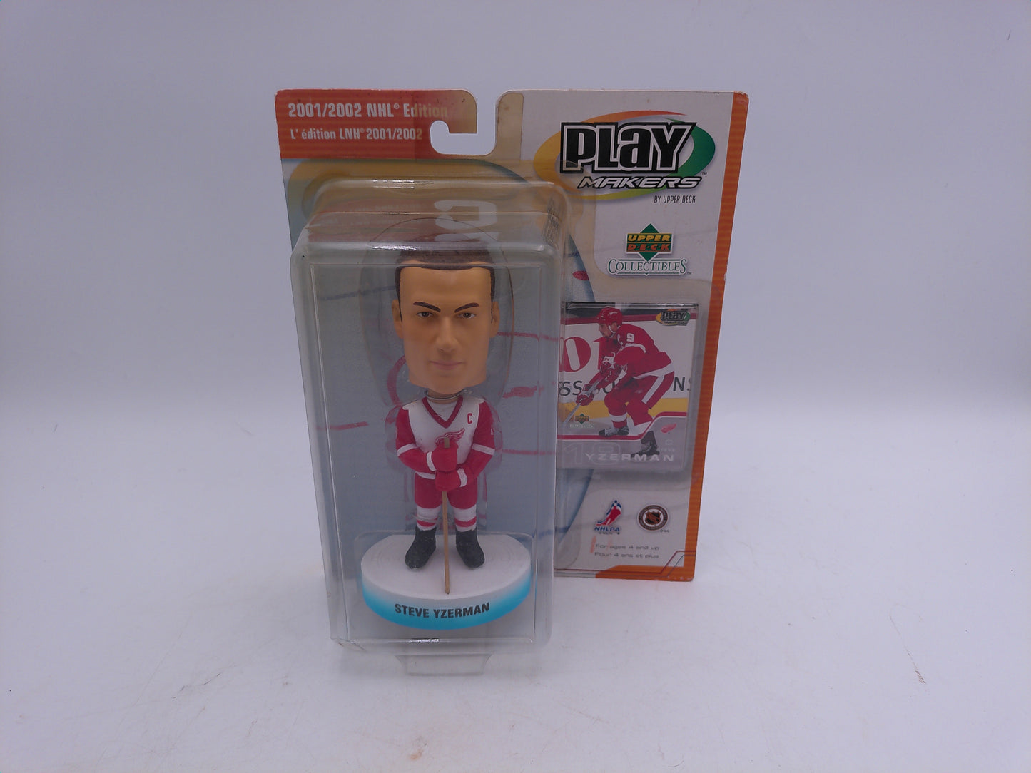 Steve Yzerman Bobblehead - Play Makers by Upper Deck (2002) - New In Box