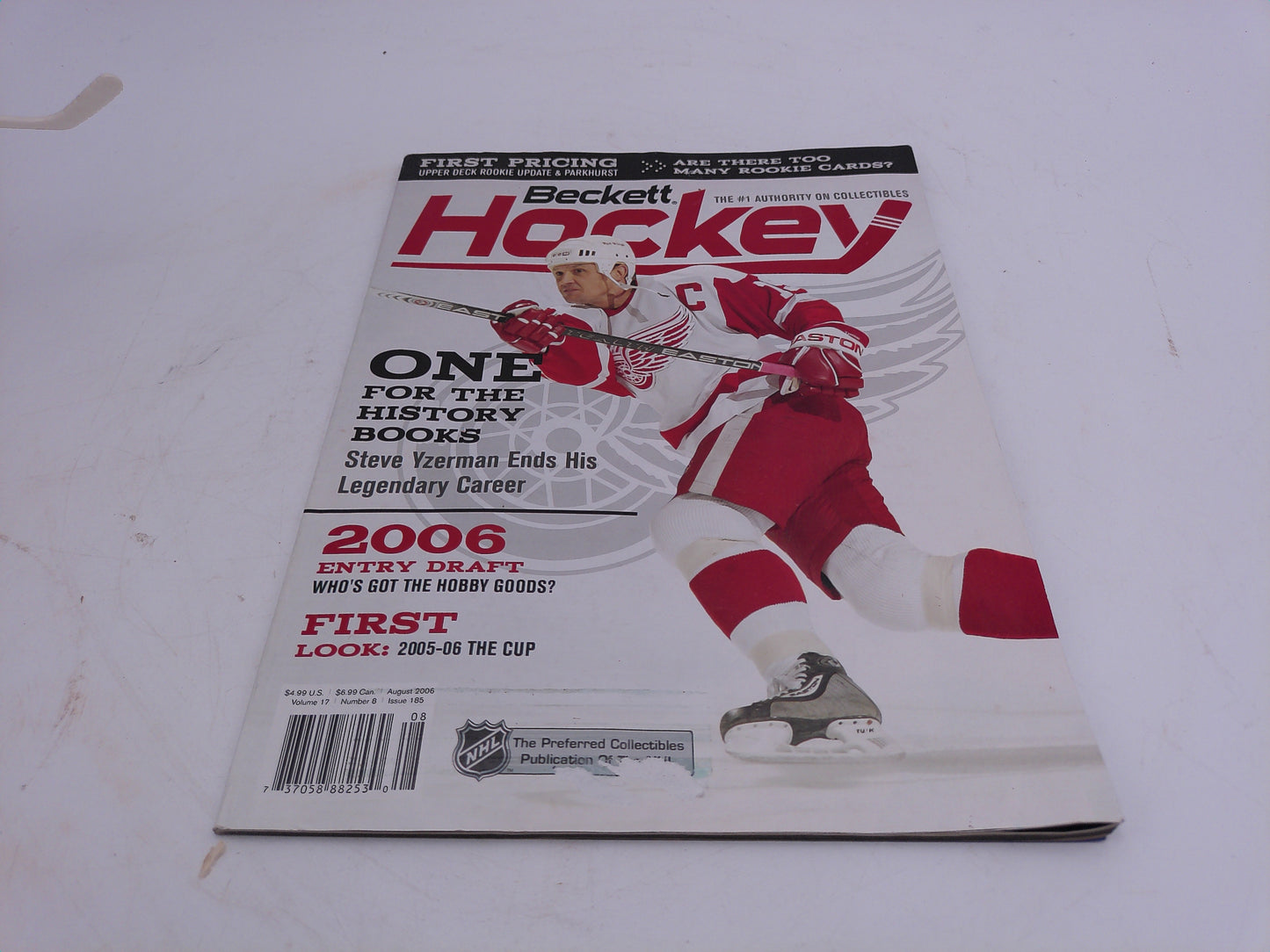 Franzen #93 Detroit Red Wings Bobblehead with 2006 Magazine