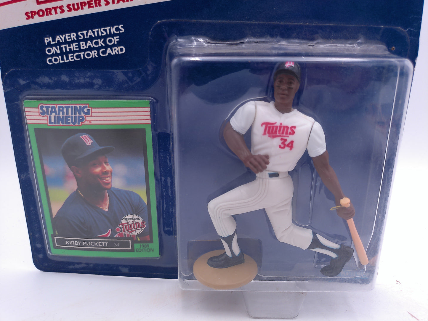 Sealed Starting Lineup Kirby Puckett #34 figure:Twins lot of 2 different models