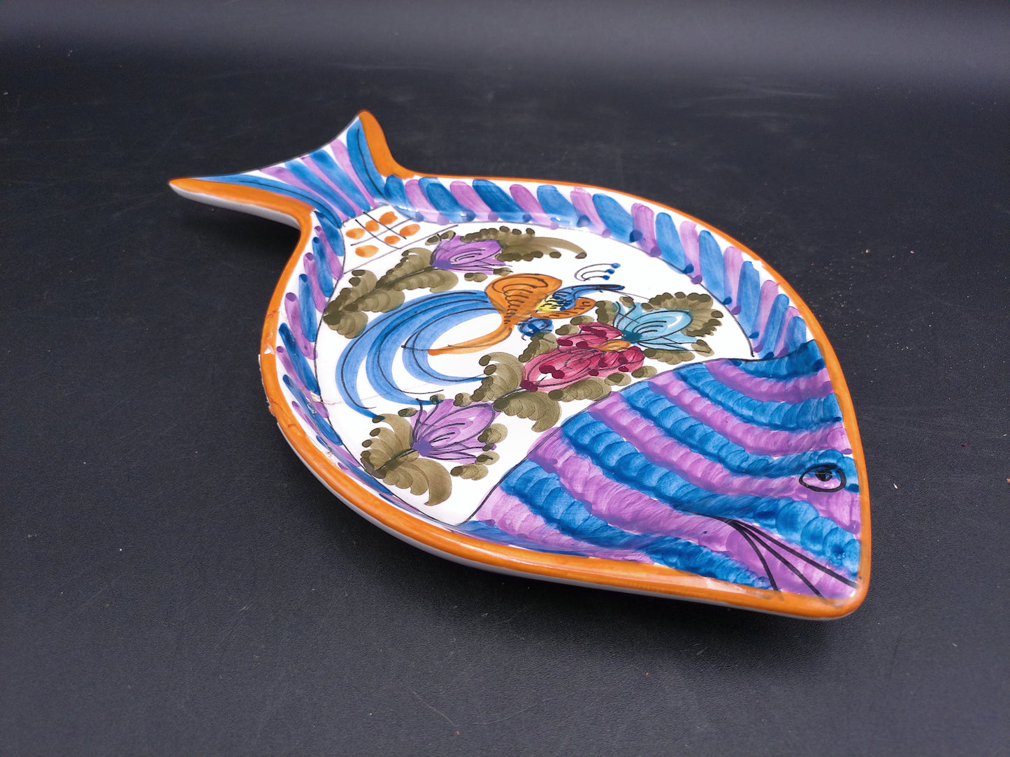 Ceramic Fish Dish Plate Bowl handmade ceramic plate