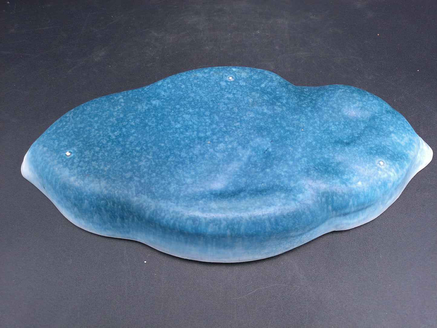 Roseville Rozane Leaf Shaped Stoneware Bowl 1941