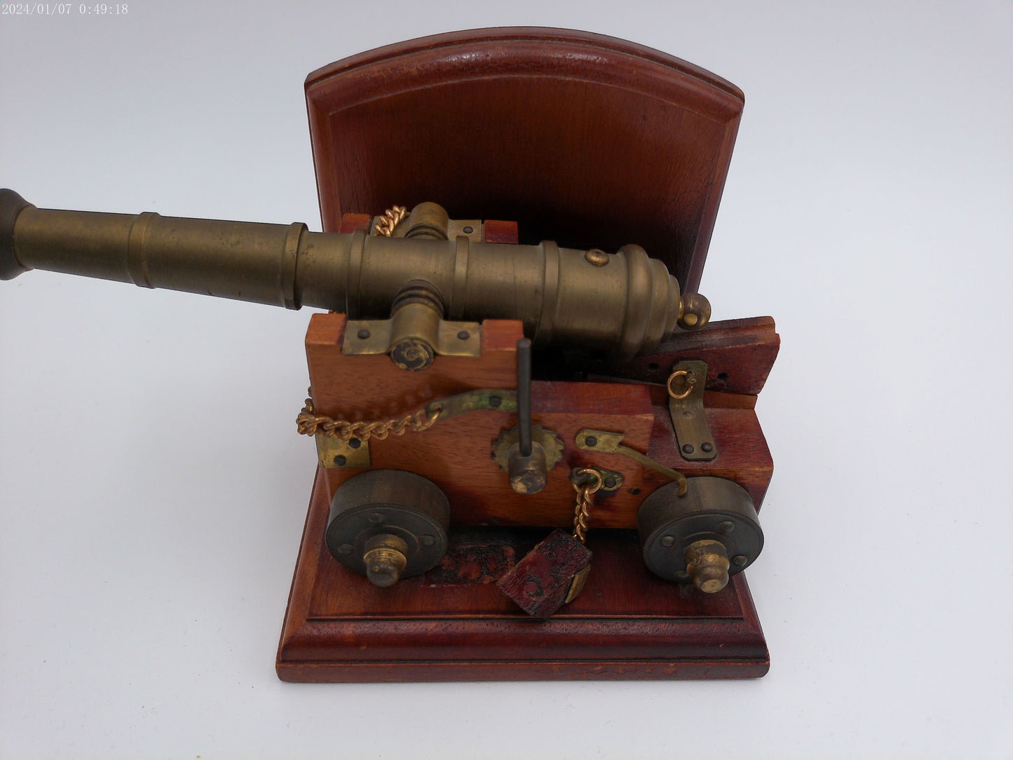 Pair of Vintage Cannon Bookends