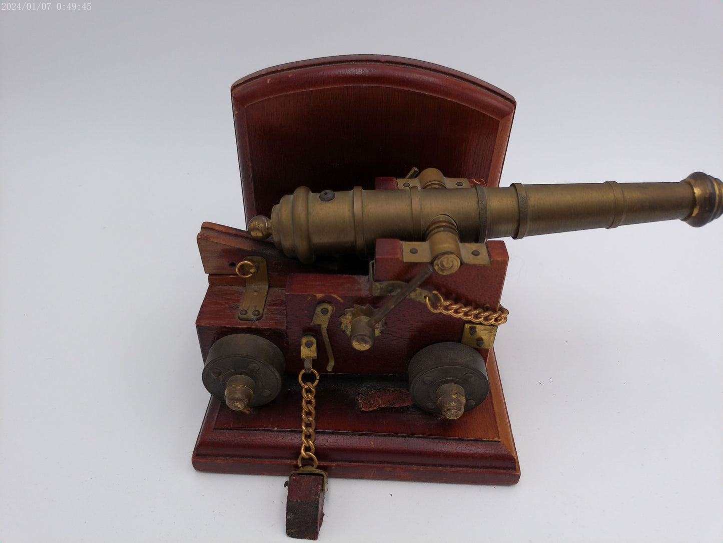 Pair of Vintage Cannon Bookends