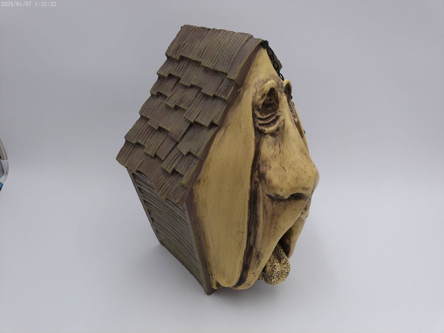 Baxter the Dog Birdhouse Statue