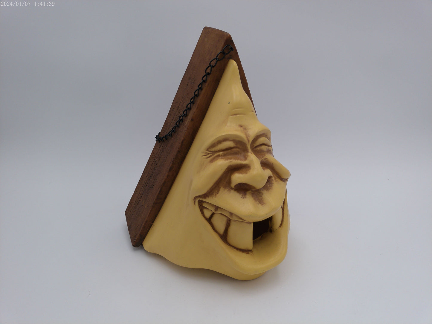 Clown  Birdhouse Garden l Statue Missing Tooth opening