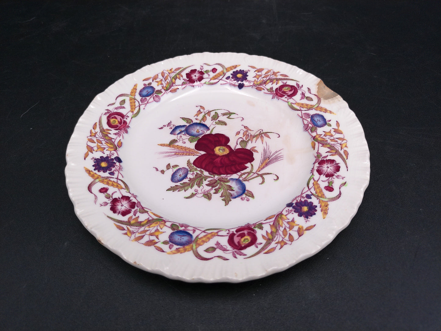 Wedgwood Made in England Cornflower Bread And Butter Plates Set of 9