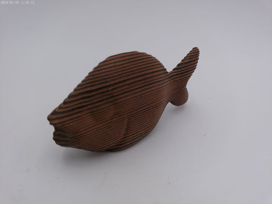 Wooden Hand Craved Fish