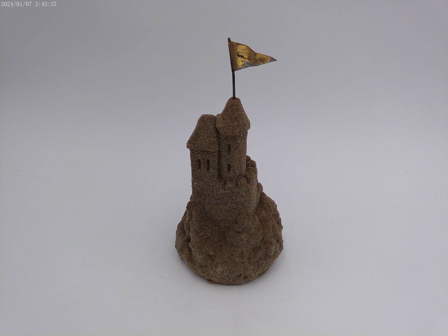 Rare Sand Castle and Ceramic Holder