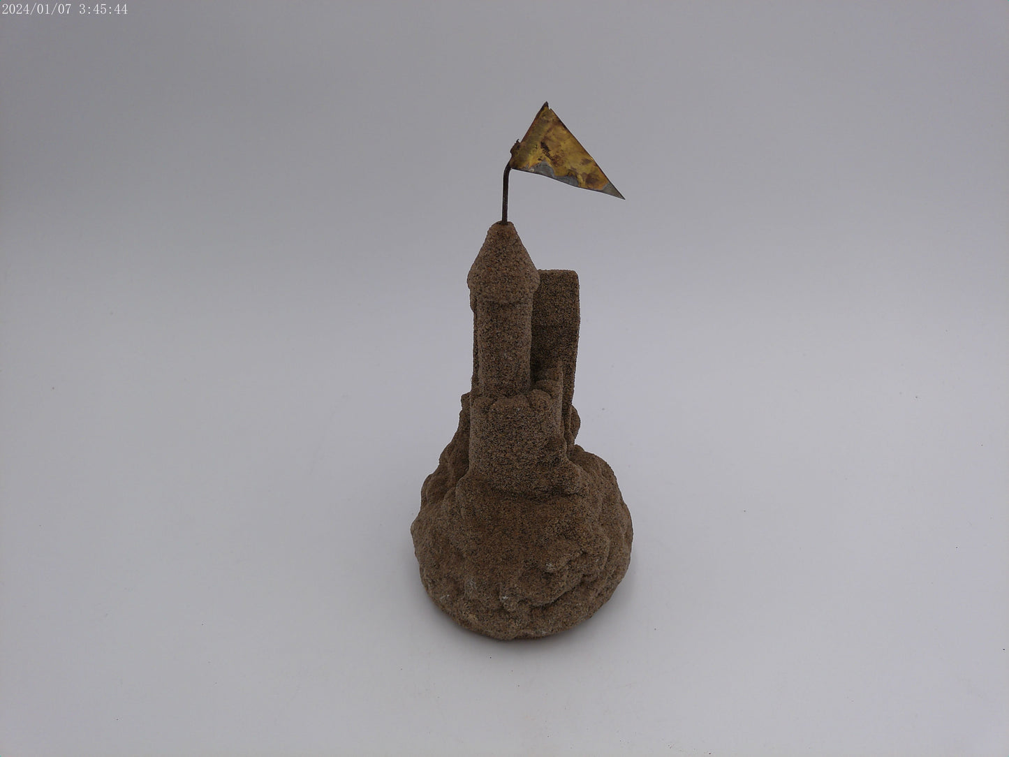 Rare Sand Castle and Ceramic Holder