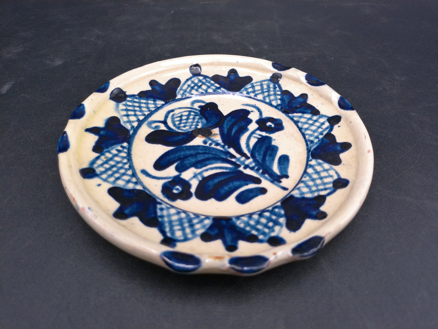 Korond Small Dish Plate Made in Transylvania and Mikasa China Dish from Japan