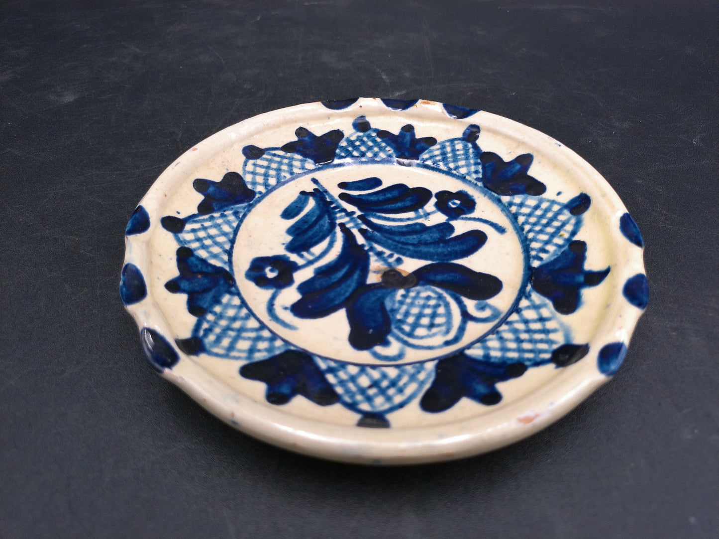 Korond Small Dish Plate Made in Transylvania and Mikasa China Dish from Japan