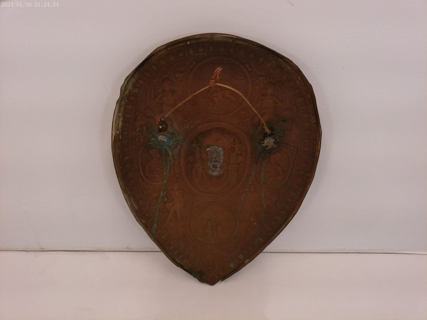 Metal Sheild after BENVENUTO CELLINI'S Parade of FRANCESCO I De Medici,, Germany 1880