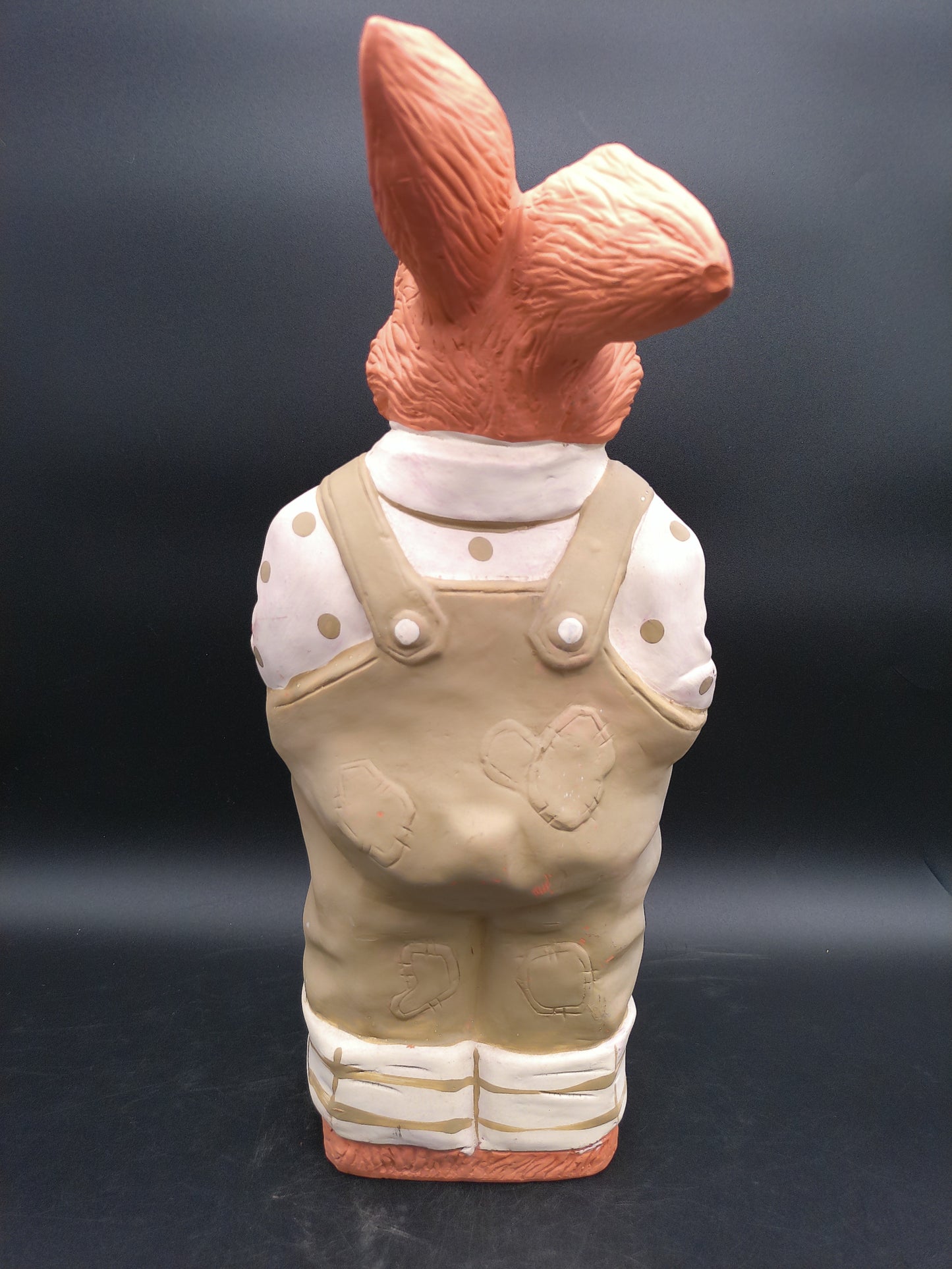 Peter Rabbit in Coveralls Statue Vintage