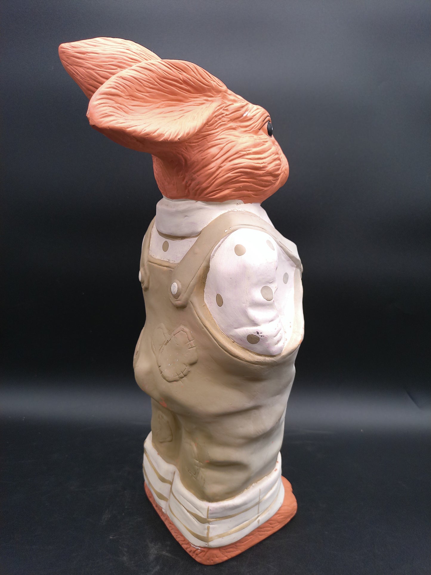 Peter Rabbit in Coveralls Statue Vintage
