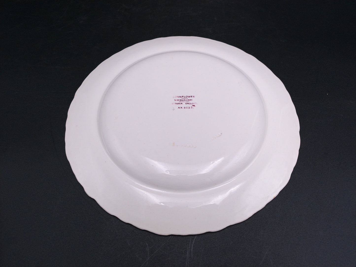 Cornflower Wedgwood Decorative Plates Set of 10 Floral Design Vintage Colorful
