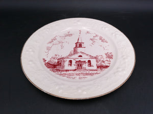 Collector Plate - China Baptist Church World Wide Art Studios Vintage