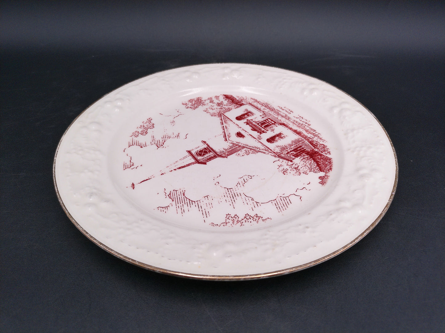 Collector Plate - China Baptist Church World Wide Art Studios Vintage
