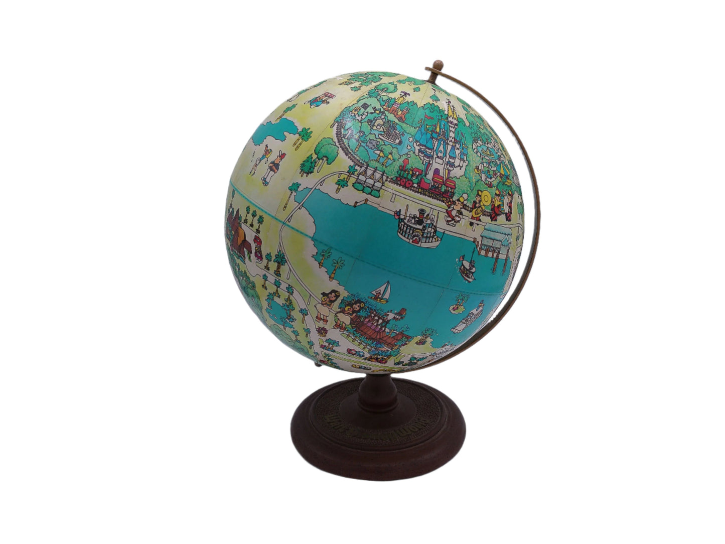 Rare Vintage Walt Disney World Globe