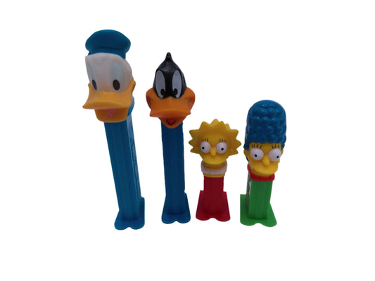 Pez Dispenser  Donald Duck Daffy Duck Simpsons