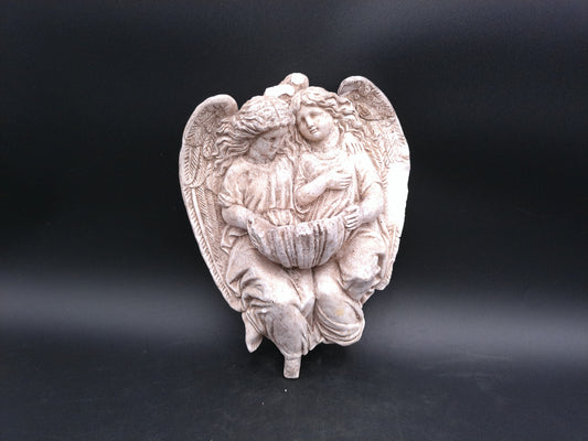 Holy Angels Ornamental Wall Plaque one foot missing