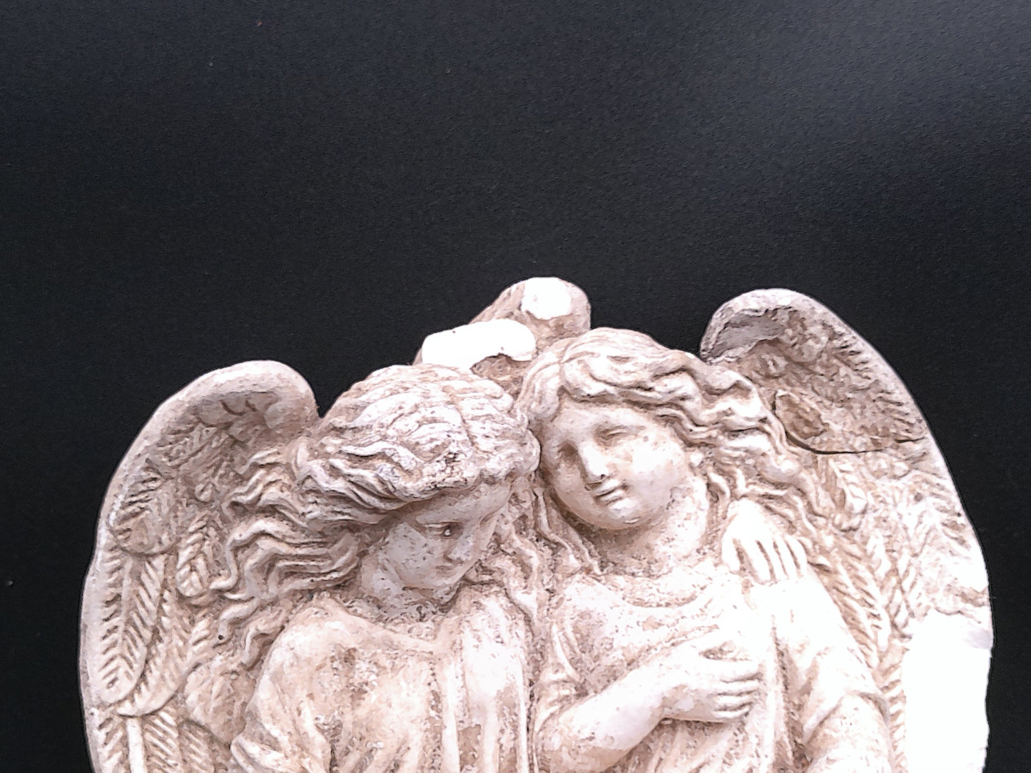 Holy Angels Ornamental Wall Plaque one foot missing
