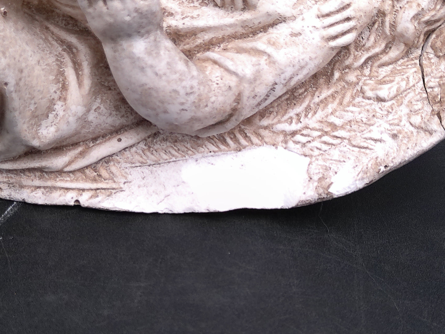 Holy Angels Ornamental Wall Plaque one foot missing